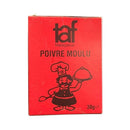 Poivre moulu TAF 30 g
