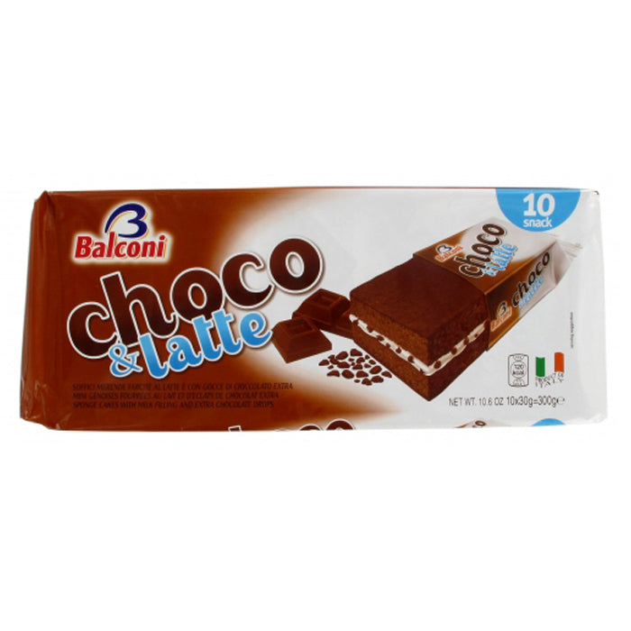 GENOISE CHOCO & LATTE BALCONI (300G)