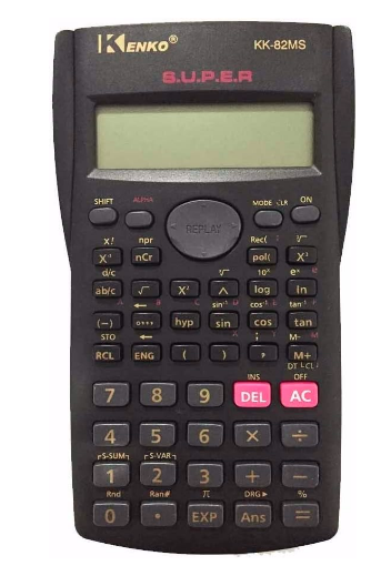 Calculatrice scientifique KENKO kk-82ms-d multifonction avancée 240 fonctions 12 chiffres originaux
