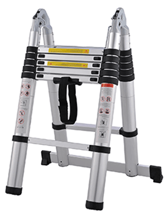 Echelle Pliante télescopique 1m5 + 1m5