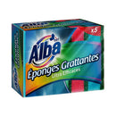 Eponges grattantes 5 pièces