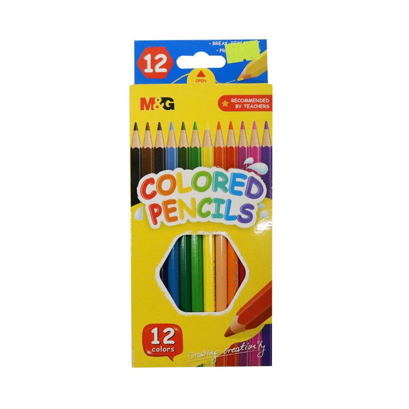 Crayon de couleur M&G 12 couleurs