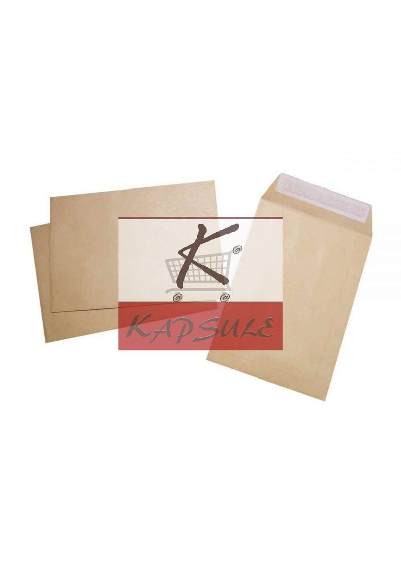 Autocollant Pochette kraft 16x22 paquet de 50 office