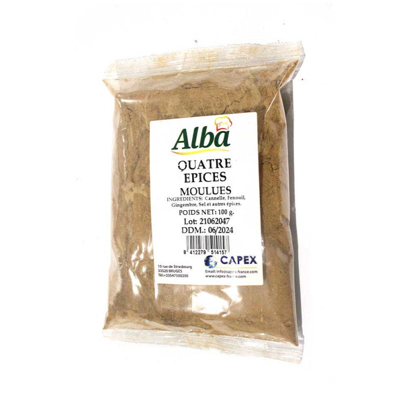 Quatre épices moulues ALBA 100 g