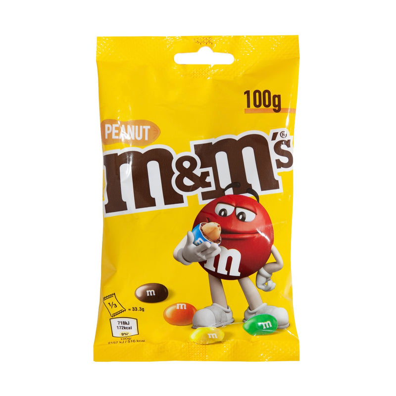 Cacahuète pastilles M&M’s 100 g