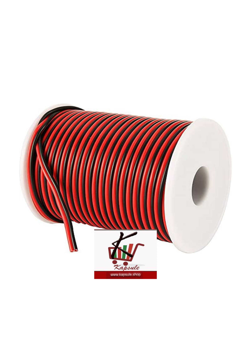 Fil rouge & noir câble Electric( 15m)