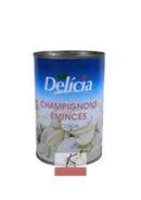 Champignons émincés DELICIA 800 g