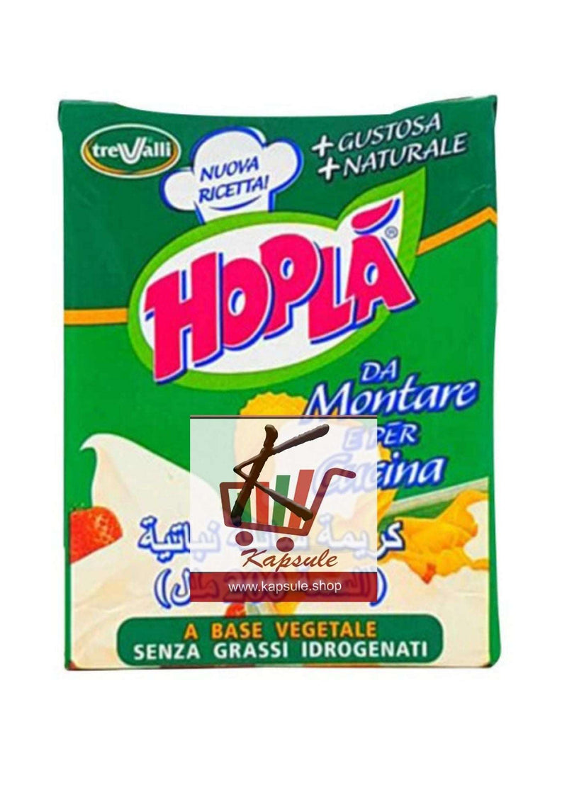 Crème liquide végétale non sucré HOPLA  22cl