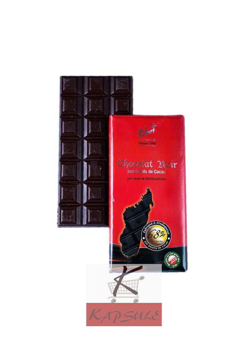 Chocolat noir en tablette ROBERT 75g