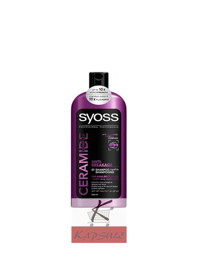 Shampoing Ceramide anti-breakage SYOSS 500ml