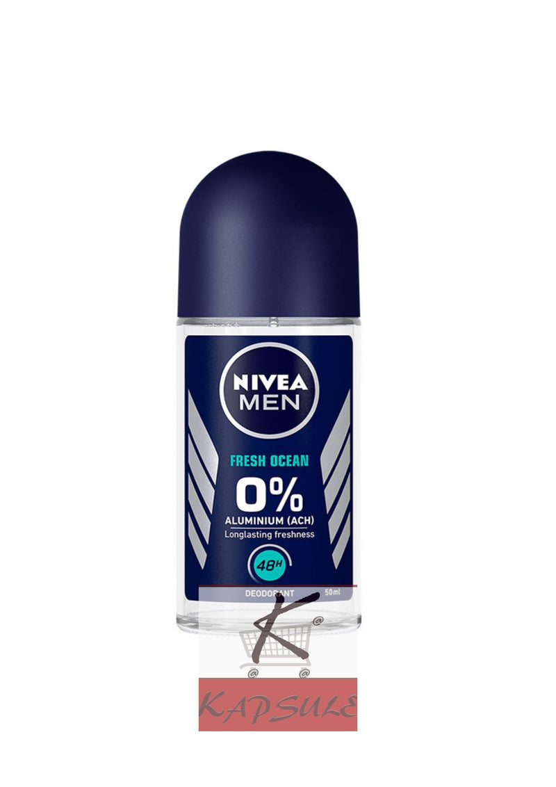 Déodorant roll on Black & White NIVEA 50 ml