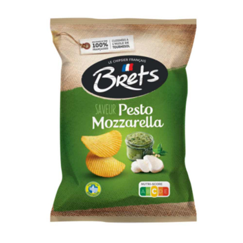 Chips Brets Pesto Mozzarella 125g