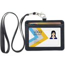 Porte badge en plastique paquet de 10