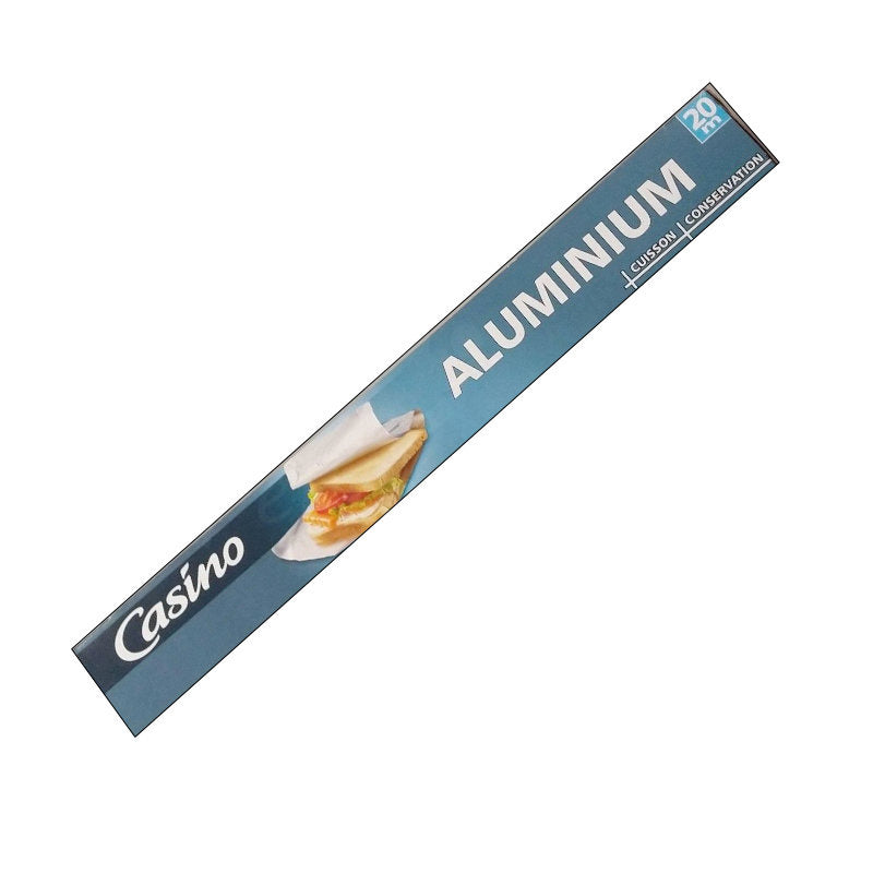 Papier aluminium 20m Casino