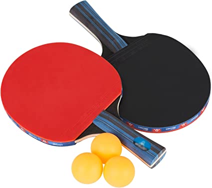 Raquettes de ping pong + 3 boules