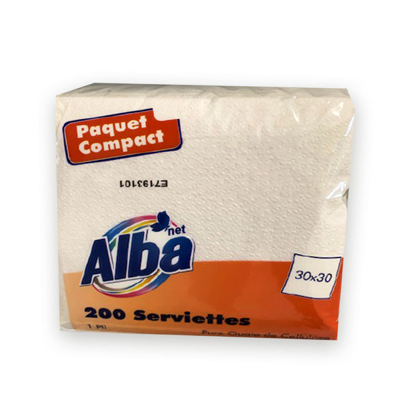 Serviettes en papier Alba (100 unités)